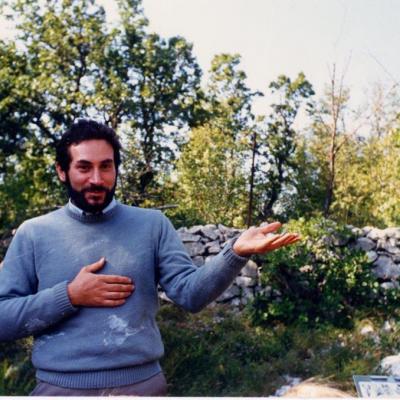 Fulvio Affatati in Carsiana in 1987